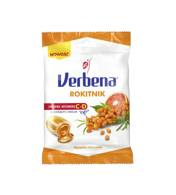 Cukierki ziołowe Rokitnik 60g VERBENA
