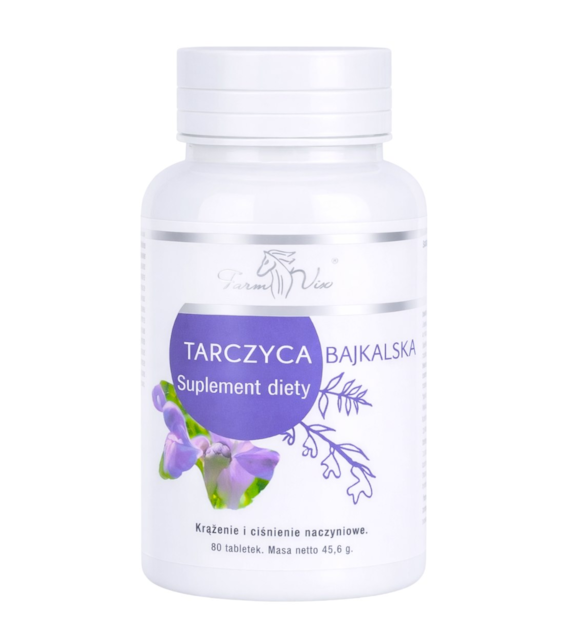 FarmVix Tarczyca Bajkalska 80tabl. ( + Traganek)