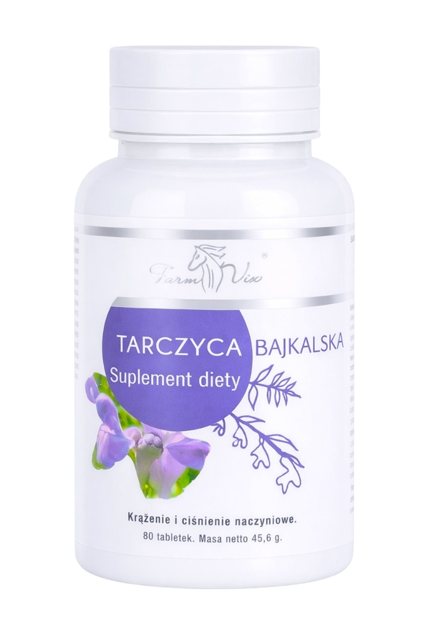 FarmVix Tarczyca Bajkalska 80tabl. ( + Traganek)