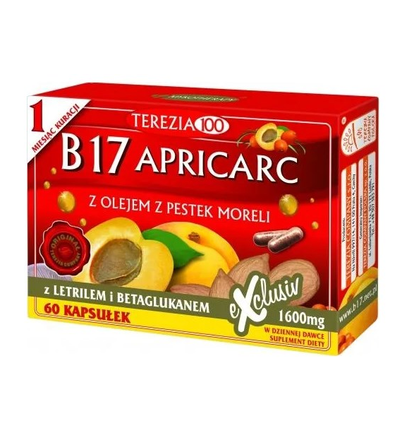 B17 Apricarc 1600mg, 60kaps. TEREZIA