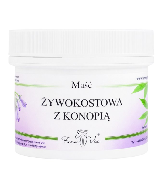 FarmVix Maść Żywokostowa z konopią 150ml
