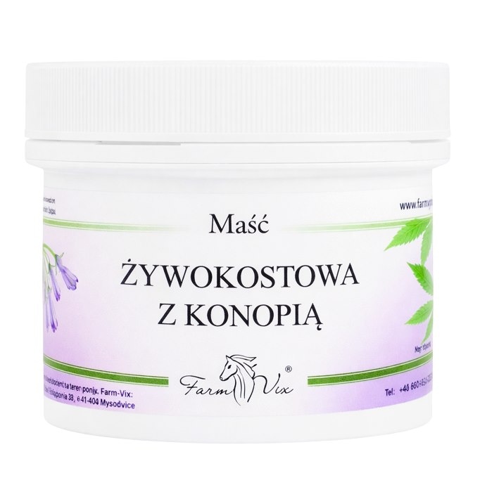 FarmVix Maść Żywokostowa z konopią 150ml