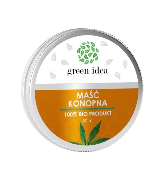 GREEN IDEA Maść konopna 100% EKO 50ml