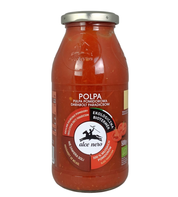 ALCE NERO Pulpa pomidorowa BIO 500g