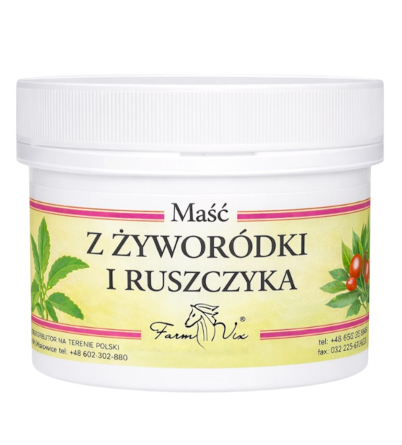FarmVix Maść z Żyworódki i ruszczyka 150ml