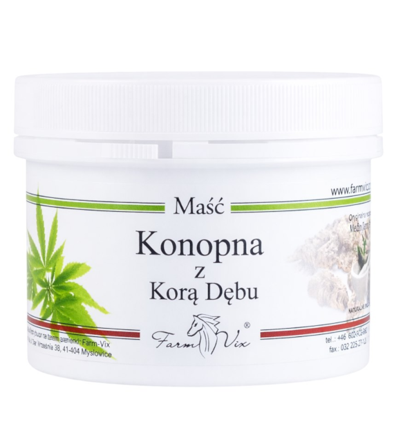 FarmVix Maść Konopna z korą dębu 150ml