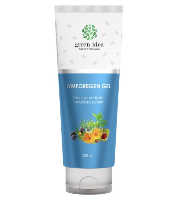 GREEN IDEA Lymforegen żel 200ml - stymuluje układ limfatyczny