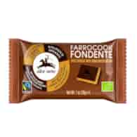 ALCE NERO Herbatniki orkiszowe z czekoladą gorzką FAIR TRADE BIO 28g