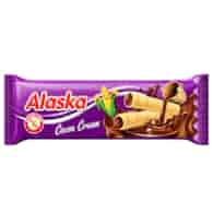 ALASKA Rurki kukurydziane z kremem kakaowym bezglutenowe 18g