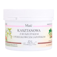 FarmVix Maść Kasztanowa z ruszczykiem i perełkowcem japońskim 150ml