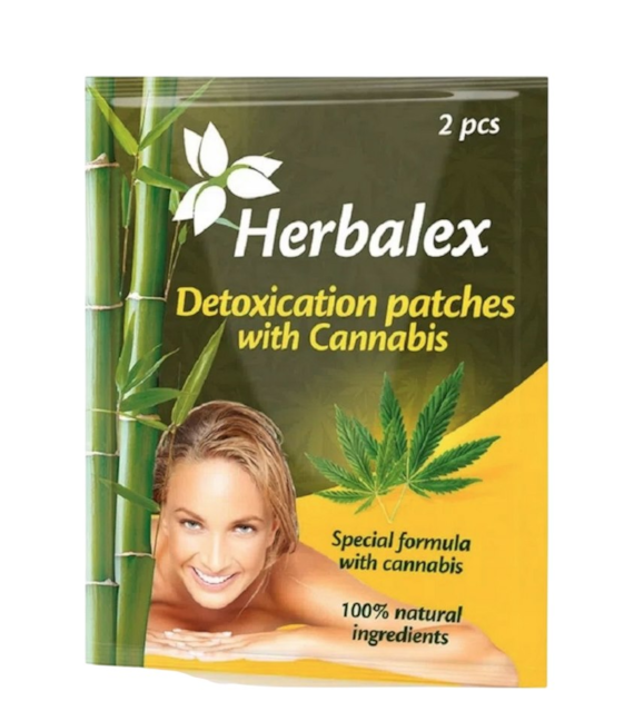 Herbalex Plastry oczyszczające z konopiami 2szt.