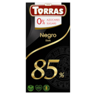 TORRAS Czekolada gorzka 85% kakao bez dodatku cukru bezglutenowa 75g
