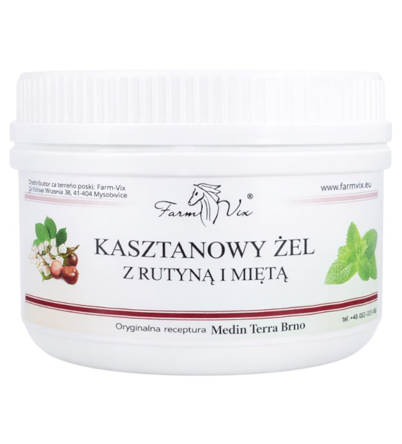 FarmVix Kasztanowy żel z rutyną i miętą 350g