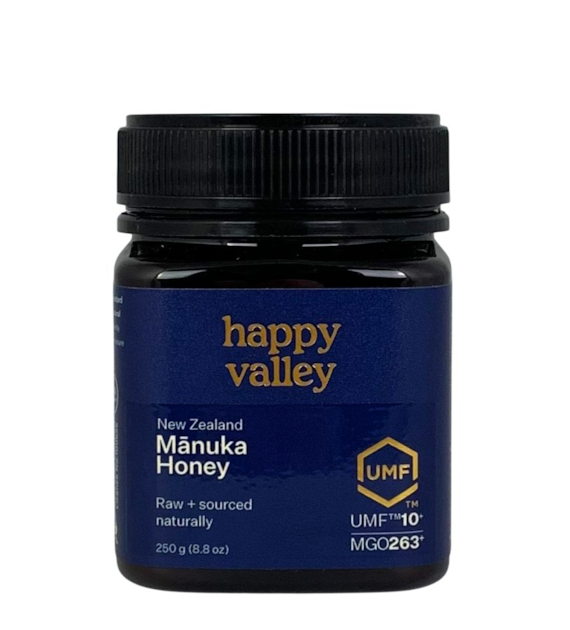 HAPPY VALLEY Miód Manuka UMF 10+ (MG 263+) 250g