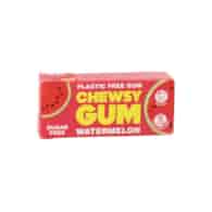CHEWSY Gumy do żucia o smaku arbuzowym z ksylitolem 15g (10 gum)