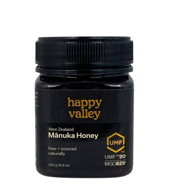 HAPPY VALLEY Miód Manuka UMF 20+ (MG 829+) 250g