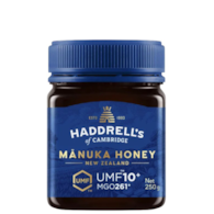 Miód Manuka UMF10+ MGO261+ 250g HADDRELL'S OF CAMBRIDGE