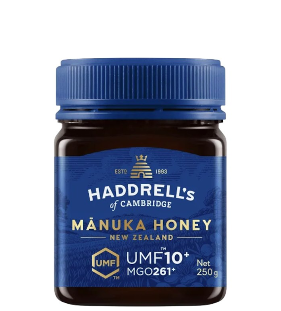 Miód Manuka UMF10+ MGO261+ 250g HADDRELL'S OF CAMBRIDGE