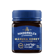 Miód Manuka UMF10+ MGO261+ 250g HADDRELL'S OF CAMBRIDGE