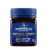 Miód Manuka UMF13+ MGO404+ 250g HADDRELL'S OF CAMBRIDGE