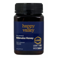 HAPPY VALLEY Miód Manuka UMF 10+ (MG 263+) 500g