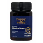 HAPPY VALLEY Miód Manuka UMF 10+ (MG 263+) 500g