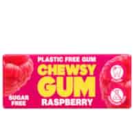 CHEWSY Gumy do żucia o smaku malinowym z ksylitolem 15g (10 gum)